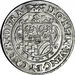 RR-, Śląsk, Księstwo Ziębicko Oleśnickie, 24 krajcary 1621 BH, Oleśnica, piękne i rzadkie