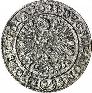 RR-, Śląsk, Księstwo Ziębicko Oleśnickie, 24 krajcary 1621 BH, Oleśnica, piękne i rzadkie