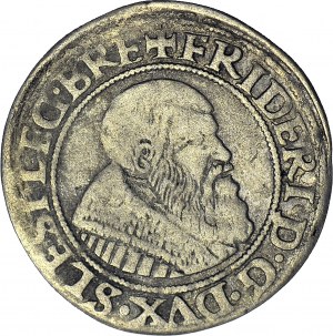 RR-, Śląsk, Fryderyk II, Grosz 1541, Brzeg, PIERWSZY ROK BICIA