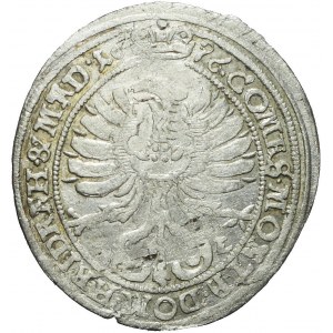 Śląsk, Chrystian Ulryk, 3 krajcary 1696 Oleśnica