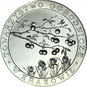 R-, Towarzystwo Ogrodnicze w Kraków, Medal 1905,/1968 srebro,