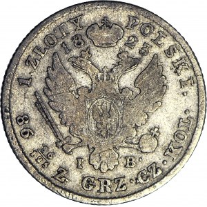 R-, Kingdom of Poland, Alexander I, 1 zloty 1823, rarest vintage