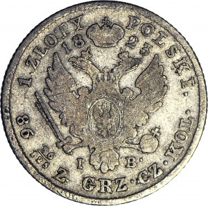 R-, Królestwo Polskie, Aleksander I, 1 złoty 1823, najrzadszy rocznik