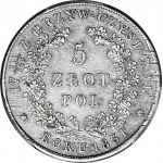 Powstanie Listopadowe, 5 złotych 1831, piękne
