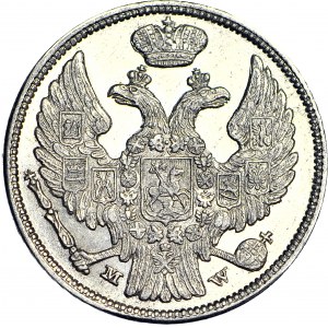 Zabór Rosyjski, 1 złoty = 15 kopiejek 1836 MW, MENNICZE