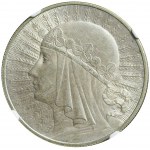 10 złotych 1933, Głowa, mennicze