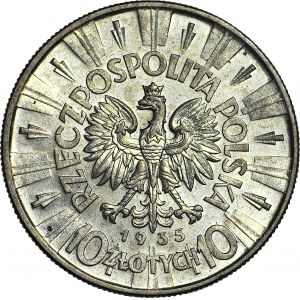 10 Zloty 1935, Piłsudski, Münzstätte