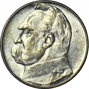 10 złotych 1935, Piłsudski, menniczy