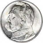 10 złotych 1937, Piłsudski, menniczy