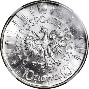 10 złotych 1939, Piłsudski, menniczy