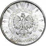 10 złotych 1939, Piłsudski, wspaniały