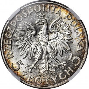 5 złotych 1933, Głowa, mennicze