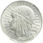 5 złotych 1934, Głowa, mennicza