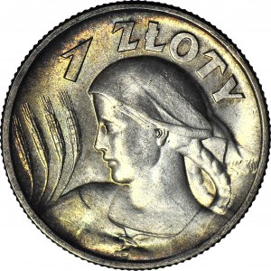 1 złoty 1925 Żniwiarka (Londyn), WYŚMIENITA