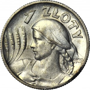 1 złoty 1925 Żniwiarka (Londyn), mennicza