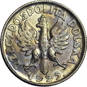 1 złoty 1925 Żniwiarka (Londyn), mennicza
