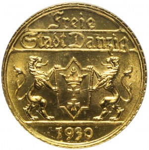 R-, WMG, 25 guldenów 1930, Neptun, mennicze