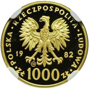 1000 złotych 1982, Jan Paweł II, Valcambi