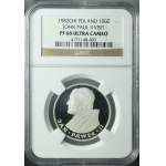 100 złotych 1982 Jan Paweł II, lustrzany