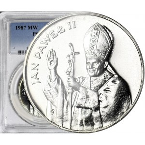 10000 Gold 1987, Johannes Paul II., Besuch in Amerika