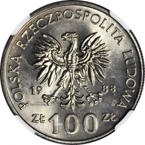 100 złotych 1988 Jadwiga, mennicza