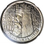 10 złotych 1964, Kazimierz Wielki, wypukły, mennicze