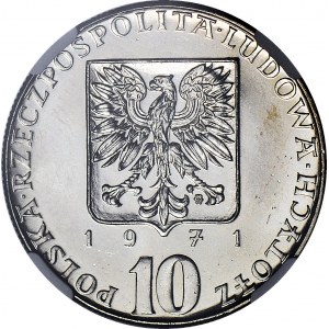 10 złotych 1971, FAO, mennicze