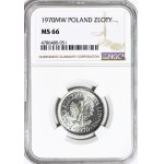 1 złoty 1970, świeży stempel