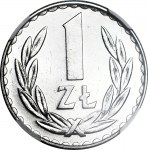 1 złoty 1978, delikatne lustro w tle