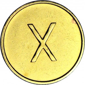 R-, 1 Pfennig 1990, PROBE X