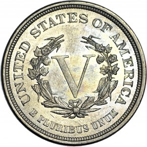Stany Zjednoczone Ameryki (USA), 5 centów 1883, Filadelfia, mennicze