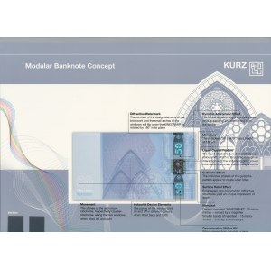 Niemcy, KURZ Modular Banknote Concept - STRAP Perfectionne, banknoty koncepcyjne