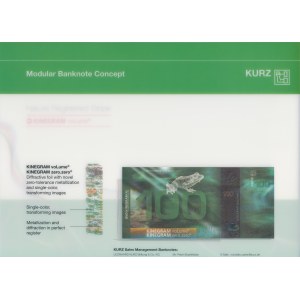 Niemcy, KURZ Modular Banknote Concept - Nature, banknoty koncepcyjne