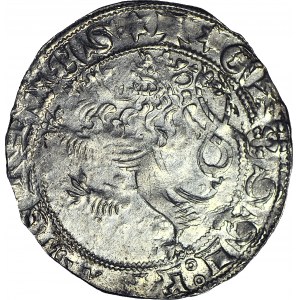Wenceslas II of Bohemia 1300-1306, Prague penny, beautiful