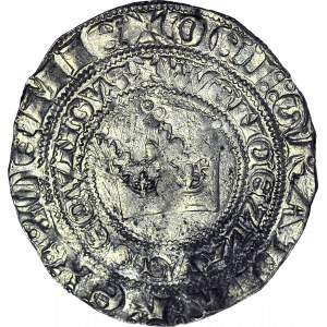 Wenceslas II of Bohemia 1300-1306, Prague penny, beautiful