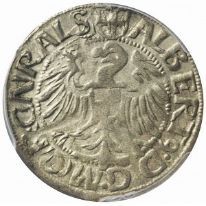 RR-, Deutscher Orden, Albrecht Hohenzollern, Pfennig 1520, Königsberg, sehr schön