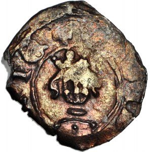 R-, Kasimir der Große 1333-1370, Denar, Gekrönter Kopf