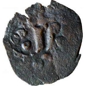 RRR-, Ludwig von Ungarn(Anjou) 1379-1382, Pullo, Lemberg, gerade Krone R8