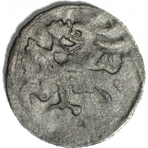 Alexander Jagiellonian 1492-1506, Denarius, winged - hussar chase