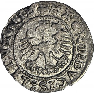 RRR-, Sigismund I. der Alte, Halber Pfennig 1527, Vilnius, SIGI 3 NVNDI