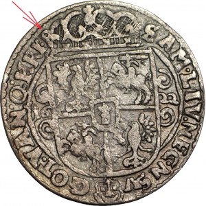 Sigismund III Vasa, Ort Bydgoszcz 1622, SPR.M, R on crown