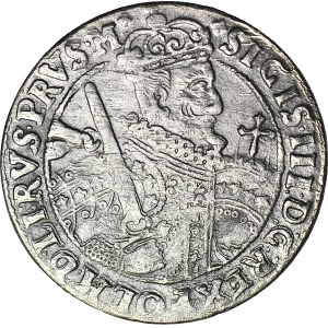 RR-, Sigismund III. Vasa, Ort 1623, Bydgoszcz, STERNE als Interpunktionszeichen