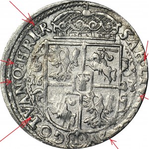 RR-, Sigismund III. Vasa, Ort 1623, Bydgoszcz, STERNE als Interpunktionszeichen