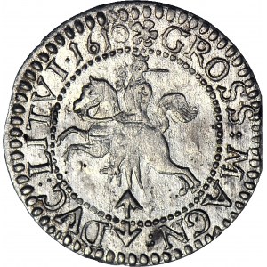 Sigismund III. Vasa, Vilniuser Pfennig 1611, geprägt