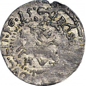 RR-, Sigismund III Vasa, 1615/15 H-W penny, Vilnius, R5