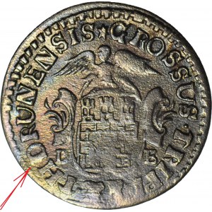 RR-, August III, Trojak Toruń 1763, TH-D-RUNENSIS Iger R4