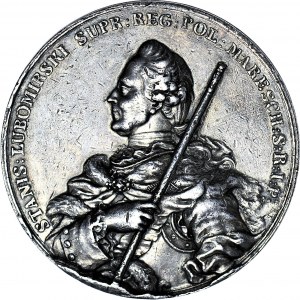 RR-, Stanisław A. Poniatowski, Medal zaszczytny dla Stanisława Lubomirskiego, marszałka wielkiego koronnego