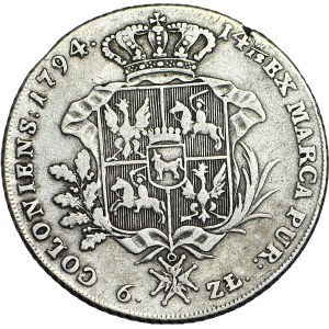 Stanisław A. Poniatowski, Thaler 1794, Warschau