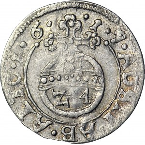 Pommern, Franz I., Pfennig 1618, Datum oben, Koszalin