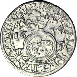 RRR-, Prusy Książęce, Jan Zygmunt Hohenzollern, Grosz 1614, Drezdenko, NIENOTOWANY ROCZNIK